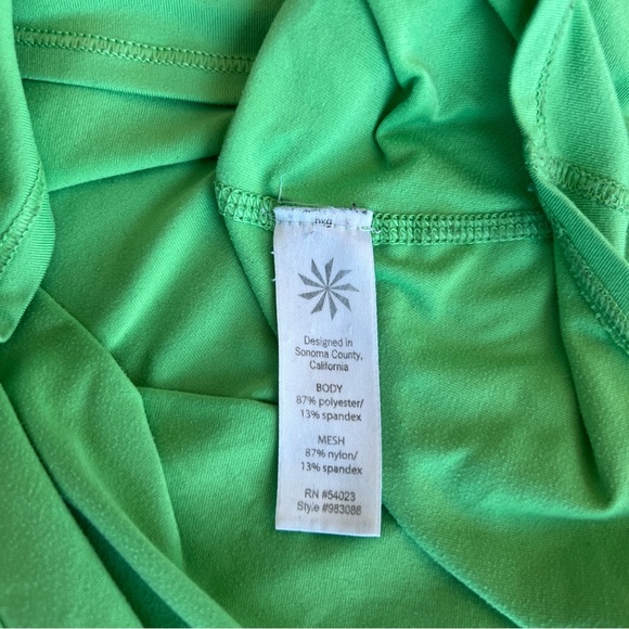 Athleta Bright Green Racerback Tank Top - Picture 6 of 9